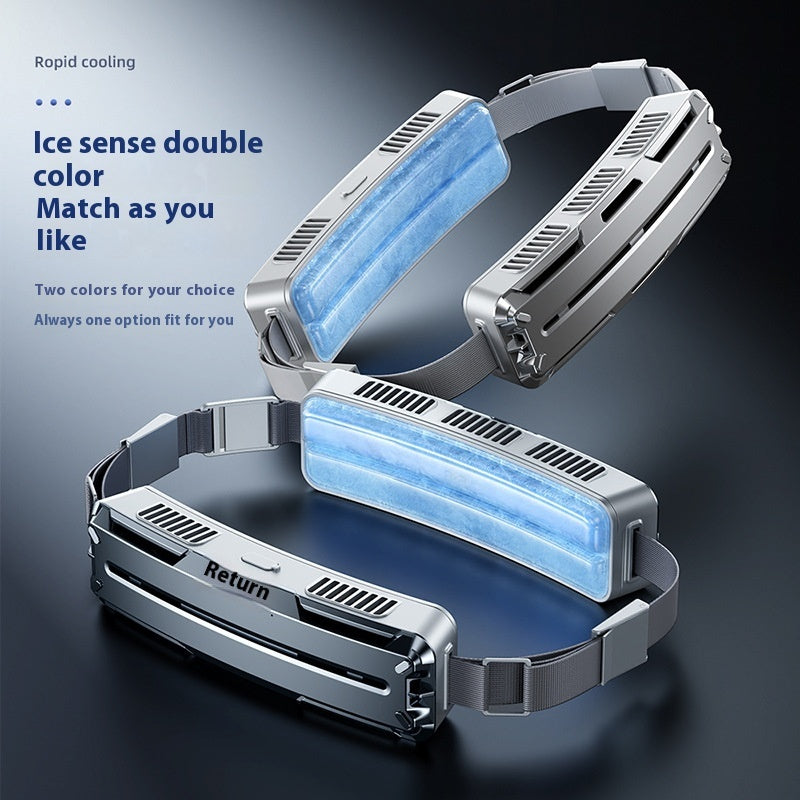 Ice Compress Belt Fan Outdoor Sports Refrigeration Little Fan - Beuti-Ful