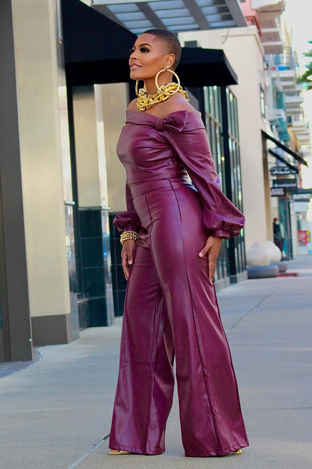 Personality Leather Suit Women - Beuti-Ful