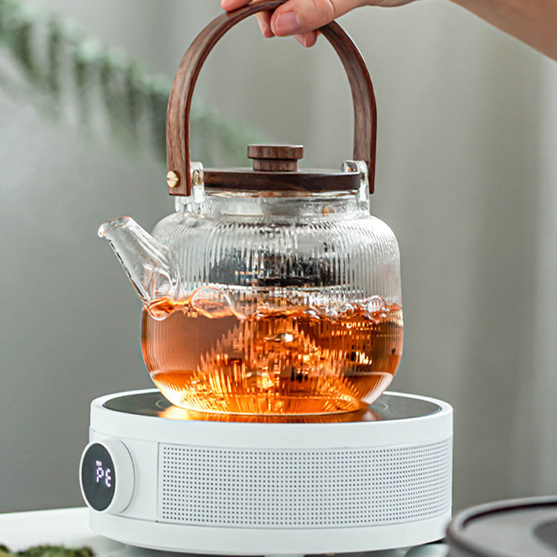 High Borosilicate Glass Steaming And Cooking Teapot - Beuti-Ful