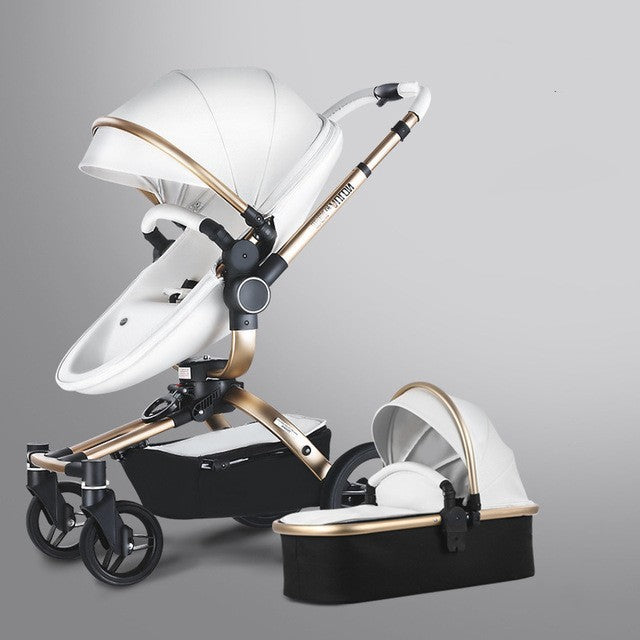 Full Moon High-end stroller Newborn carseat set