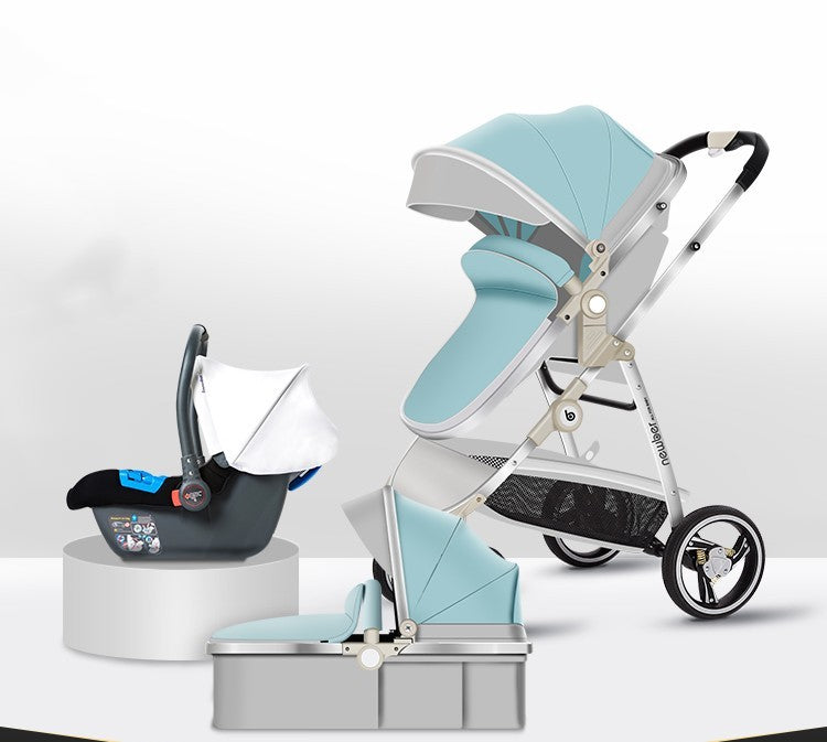 Full Moon High-end stroller Newborn carseat set