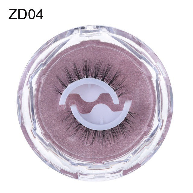 Self-adhesive Reusable Glue-free Eye Lashes With Natural Curl - Beuti-Ful