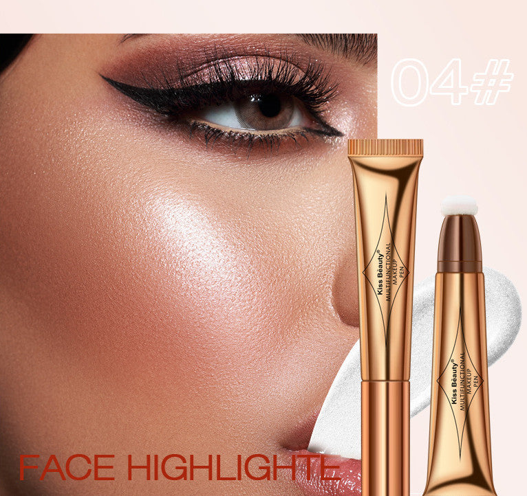 Multifunctional Cosmetic Brush Liquid Thin And Glittering Brightening Face - Beuti-Ful